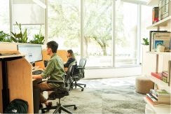 Photographs of the BHW's Austin office.