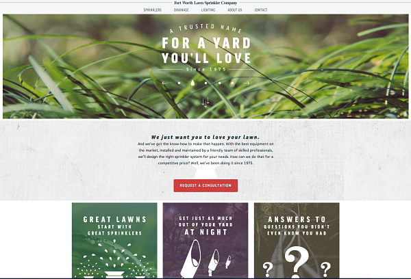 Responsive website