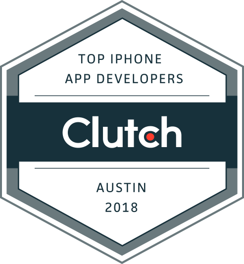 Top iOS App Development Company Austin, TX 2018 Badge