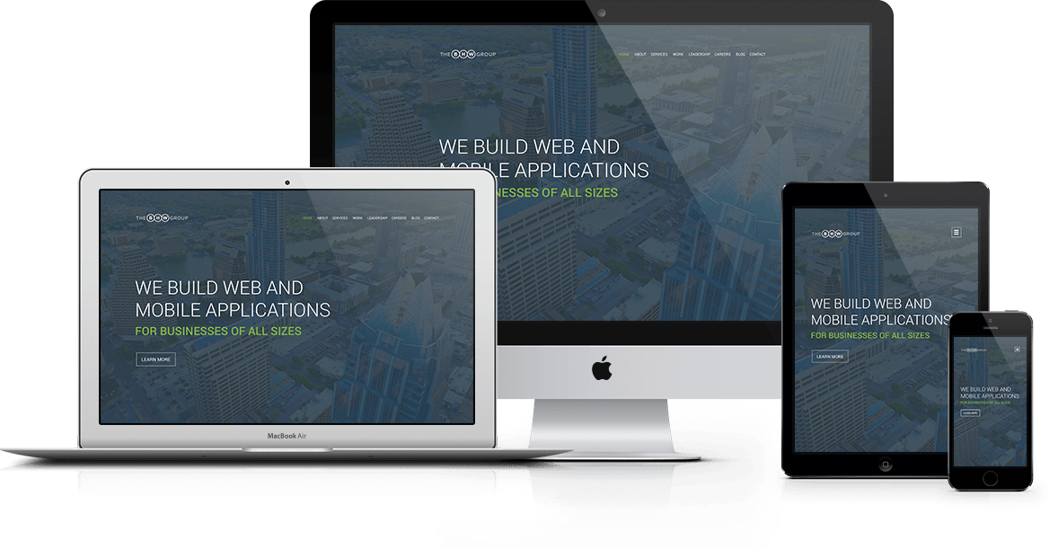 Responsive website demo
