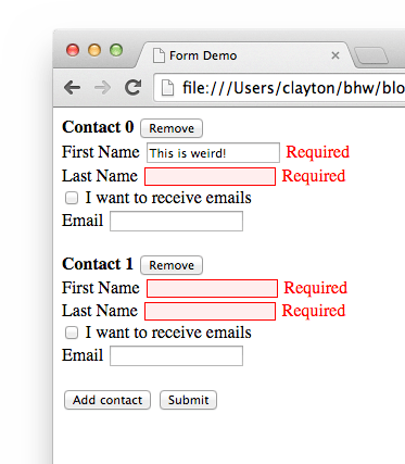 AngularJS form invalid