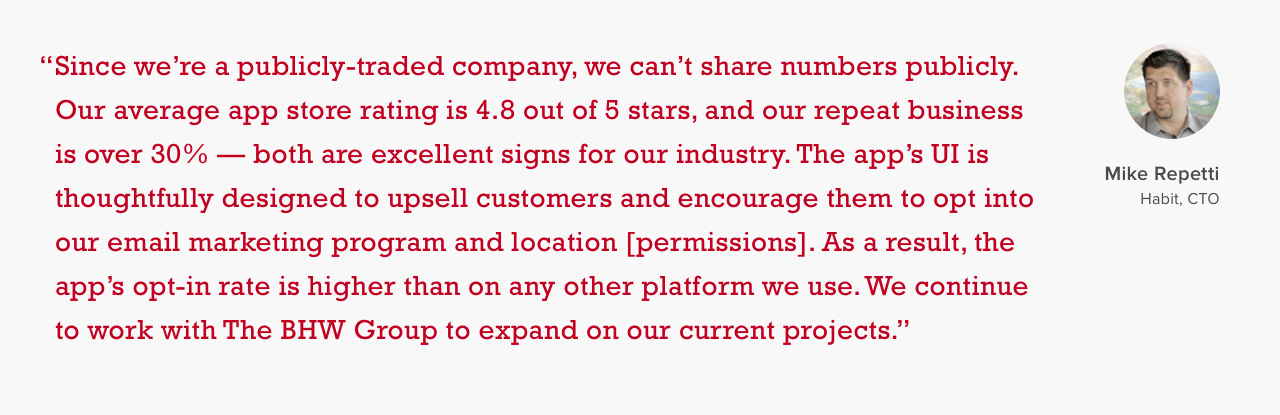 Quote from Habit CIO