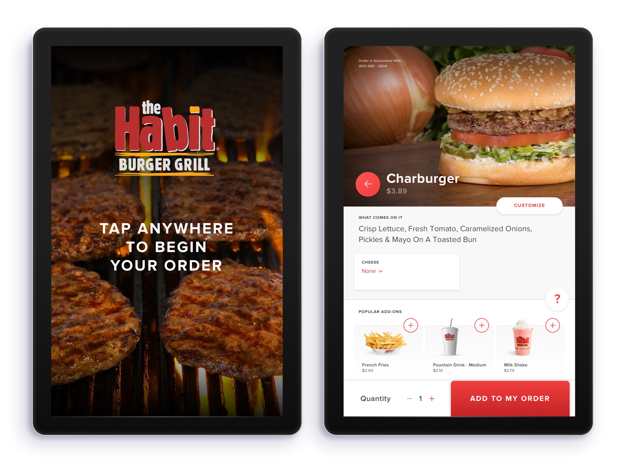 Habit Burger | Mobile App and Kiosk | BHW Projects