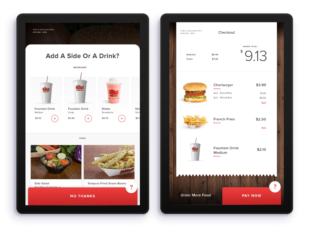 Habit Burger - Mobile App
