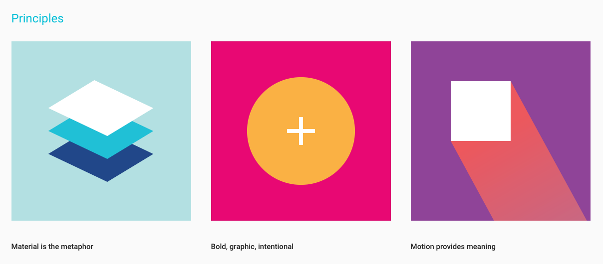 Material Design Principles